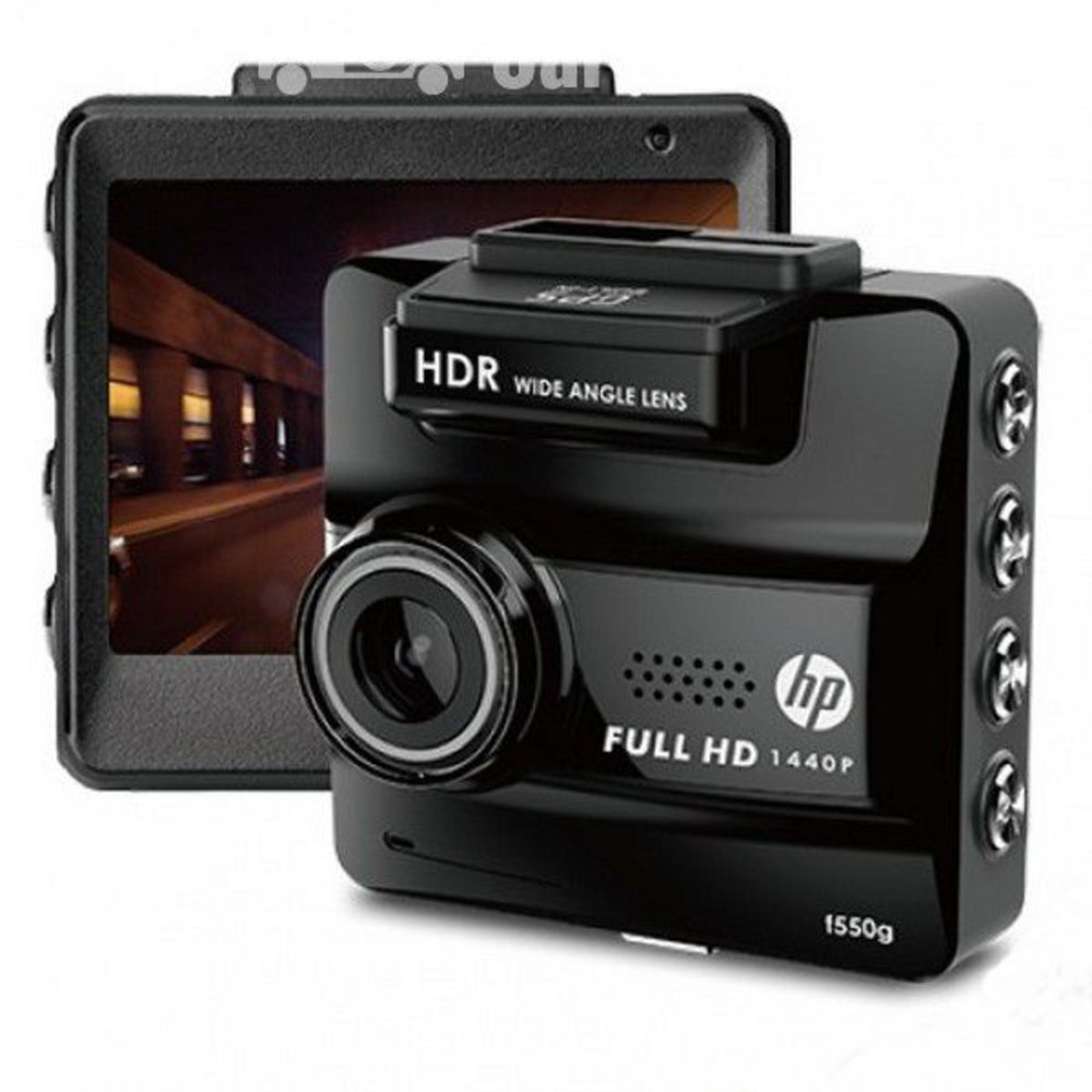  Camera hành trình cảnh báo tốc độ phiên bản HP F550G có thiết kế chuyên nghiệp