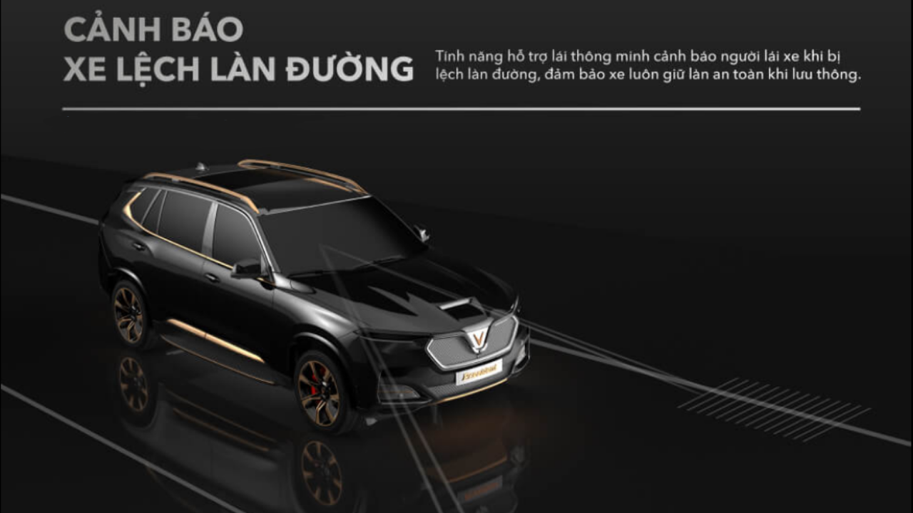canh bao lech lan duong la tinh nang ho tro lai thong minh