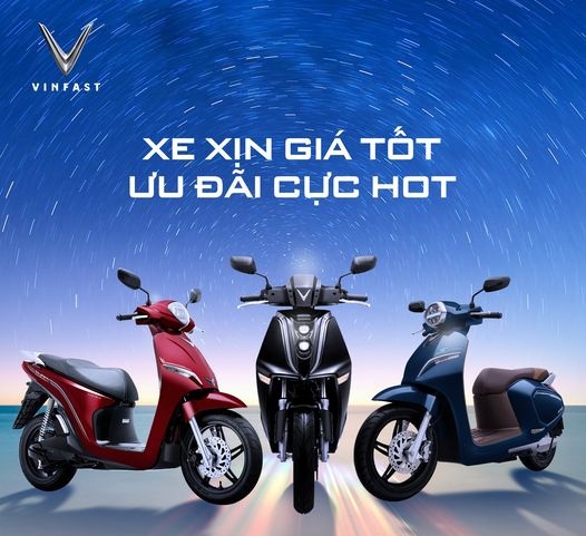 Mua xe máy điện VinFast với giá ưu đãi cùng chương trình trả góp lãi suất 0% vô cùng hấp dẫn