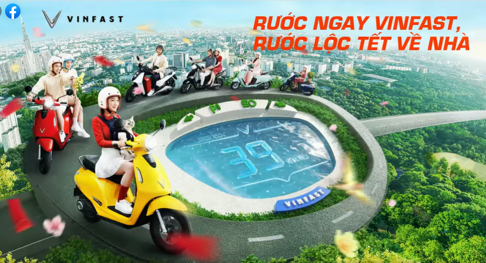 Danh sách khách hàng trúng thưởng khi mua xe máy điện online Tết 2023