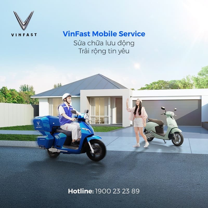 Dịch vụ cứu hộ VinFast dành cho xe máy điện
