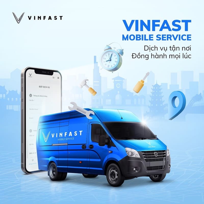 Dịch vụ cứu hộ VinFast Mobile Service
