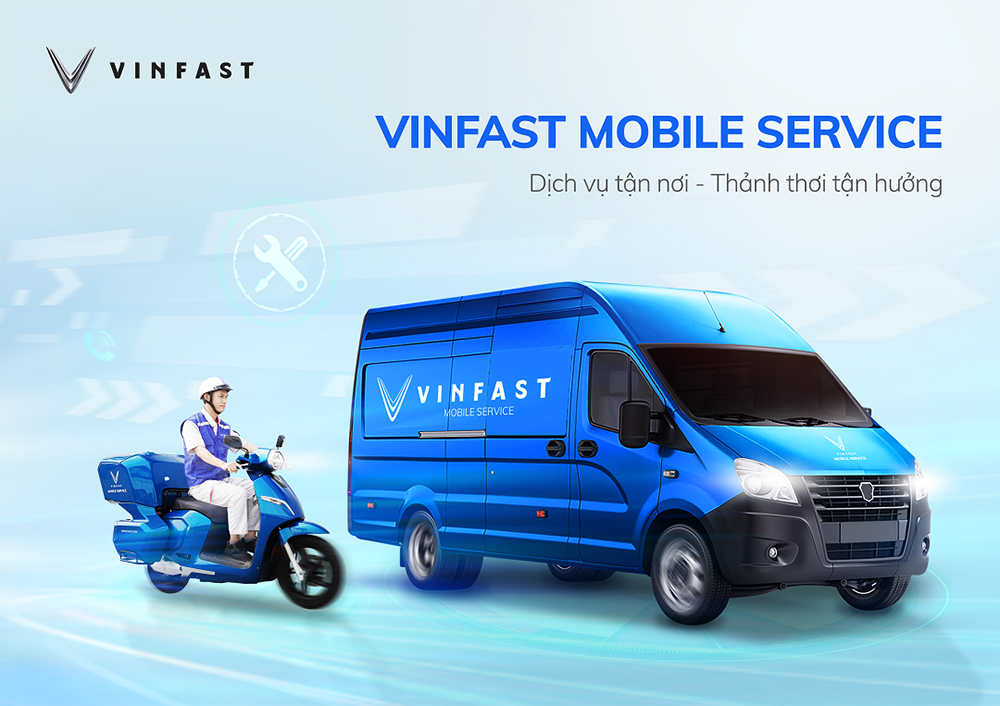 Ưu đãi khi mua vf e34 - dịch vụ sửa chữa lưu động chính hãng