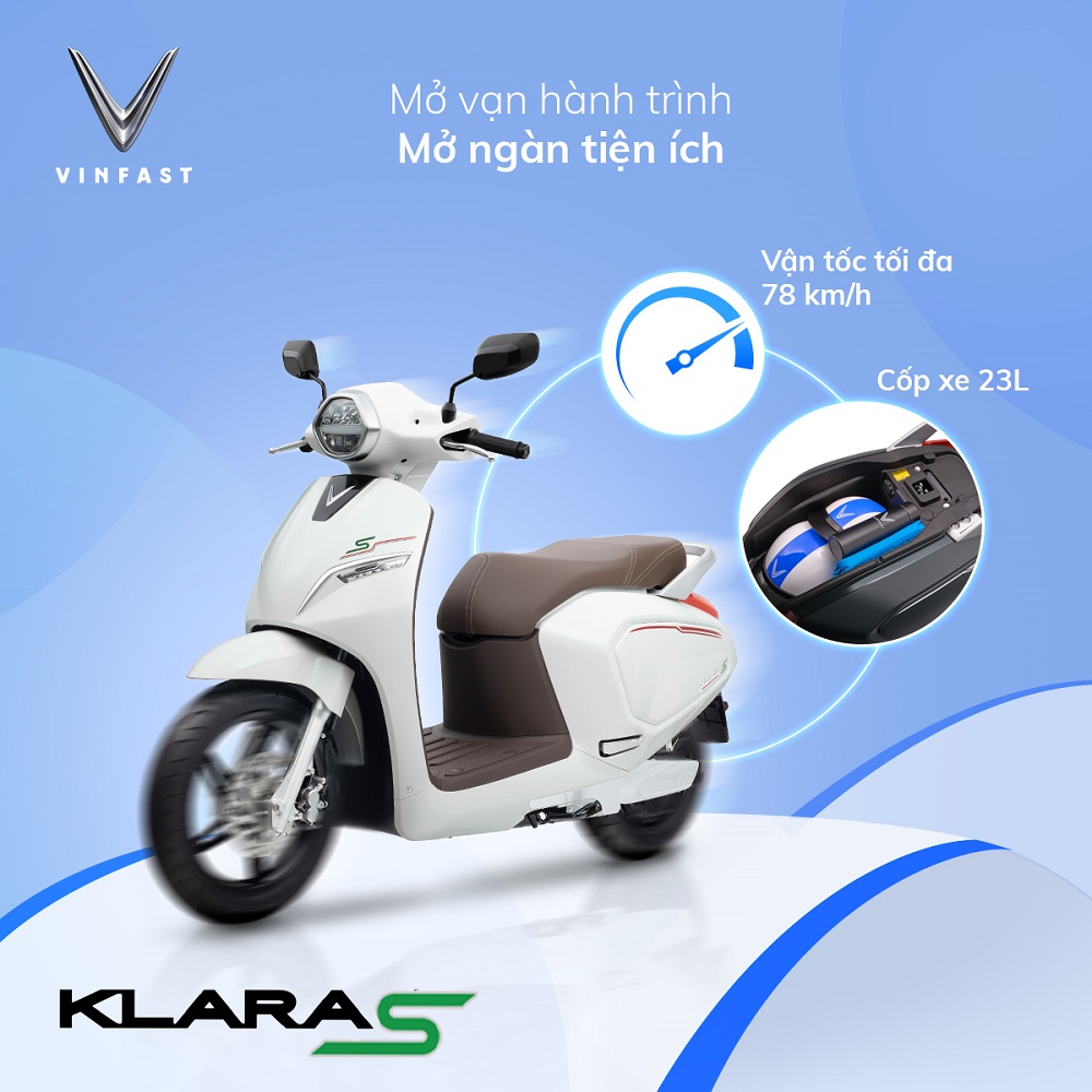  tổng quan VinFast Klara S 2022 về động cơ