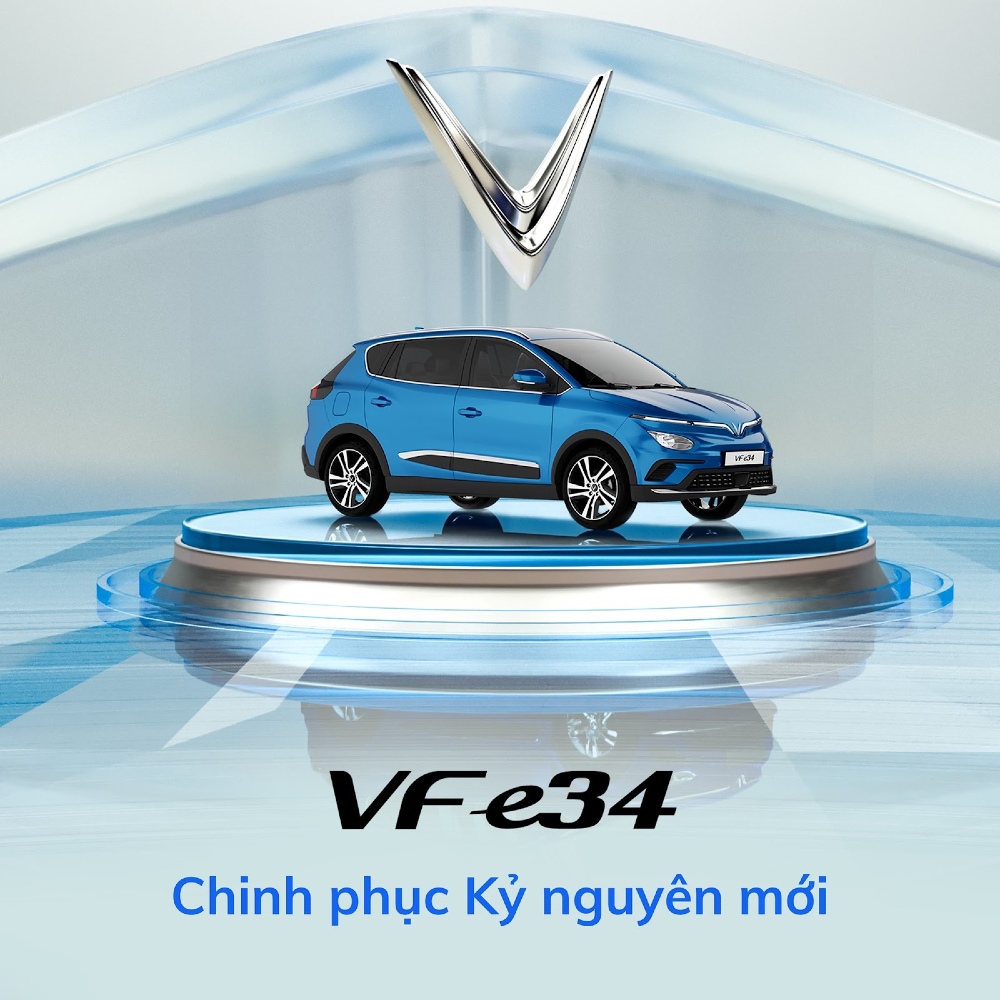 Thiết kế xe ô tô điện VinFast VF e34 chú trọng 2 yếu tố cân bằng và chuyển động