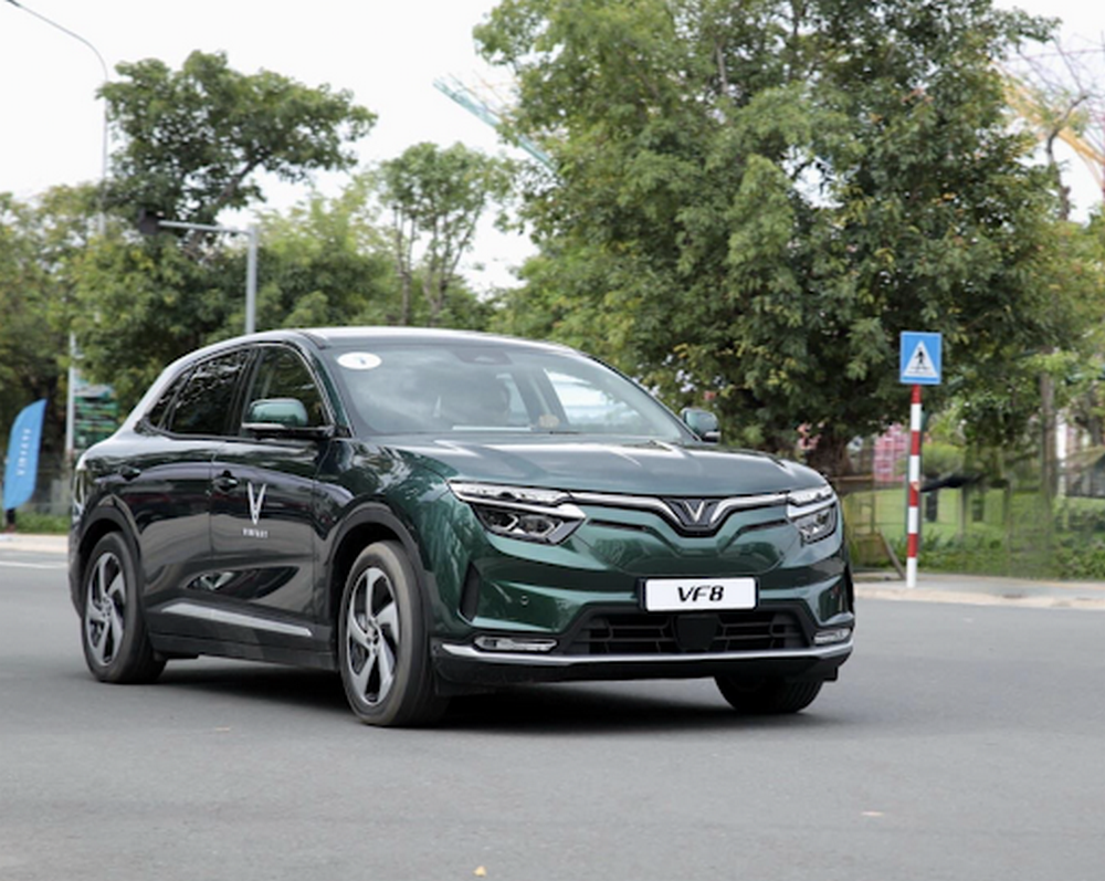 gầm xe vinfast vf 8