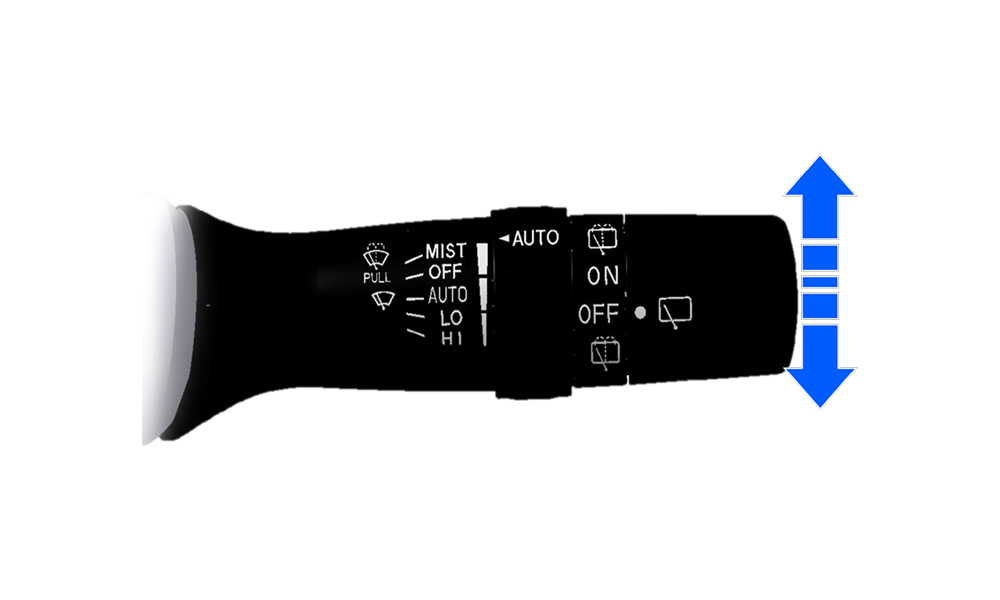 cần gạt nước rửa kính VF e34 hỗ trợ di chuyển trong sương mù