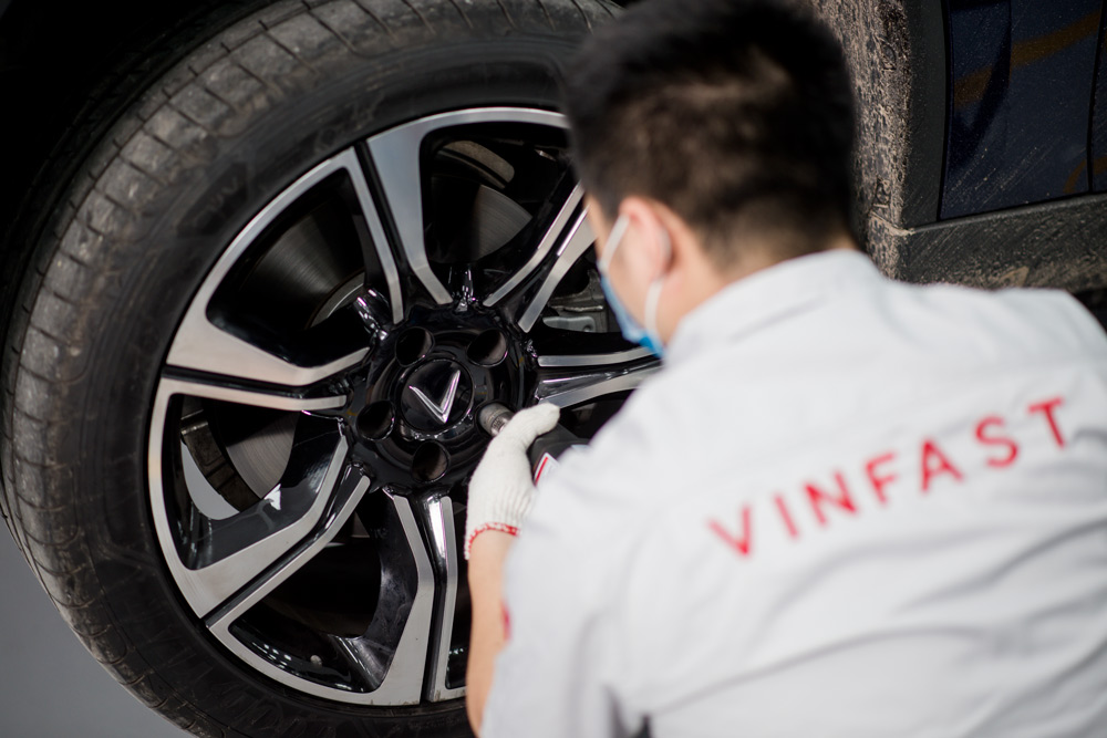 Các hạng mục bảo dưỡng ô tô điện VinFast VF e34
