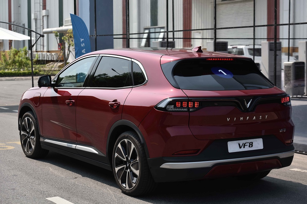 Thiết kế ấn tượng của VF 8