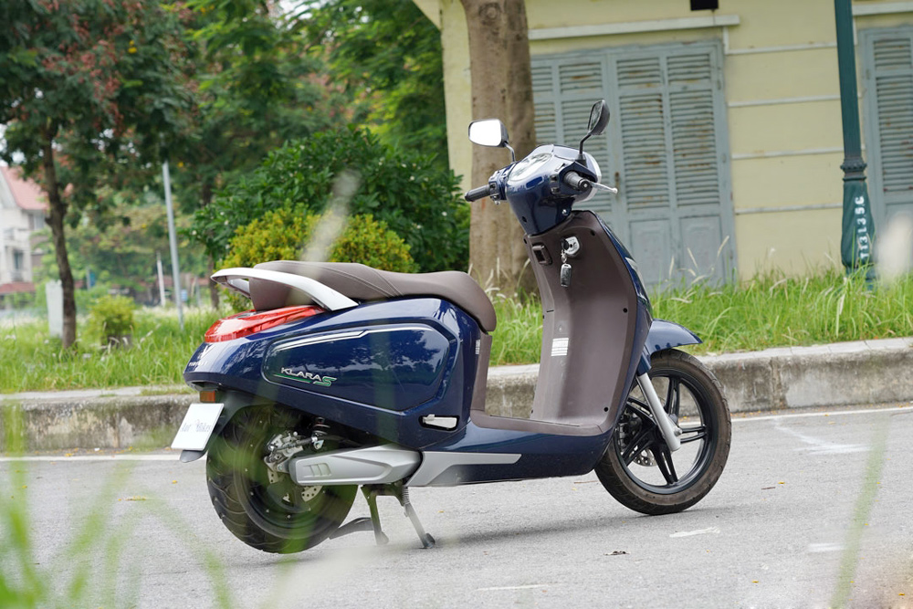 Thể tích cốp xe máy điện của VinFast Klara S 2022 lên đến 23L