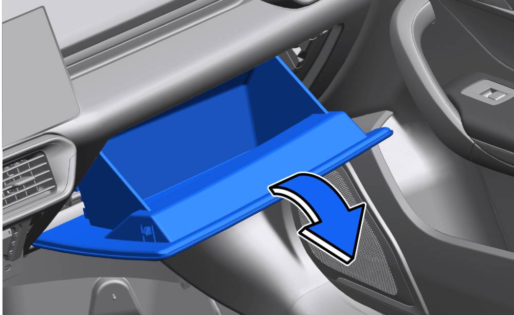 Khoang chứa đồ trên xe VinFast VF 8