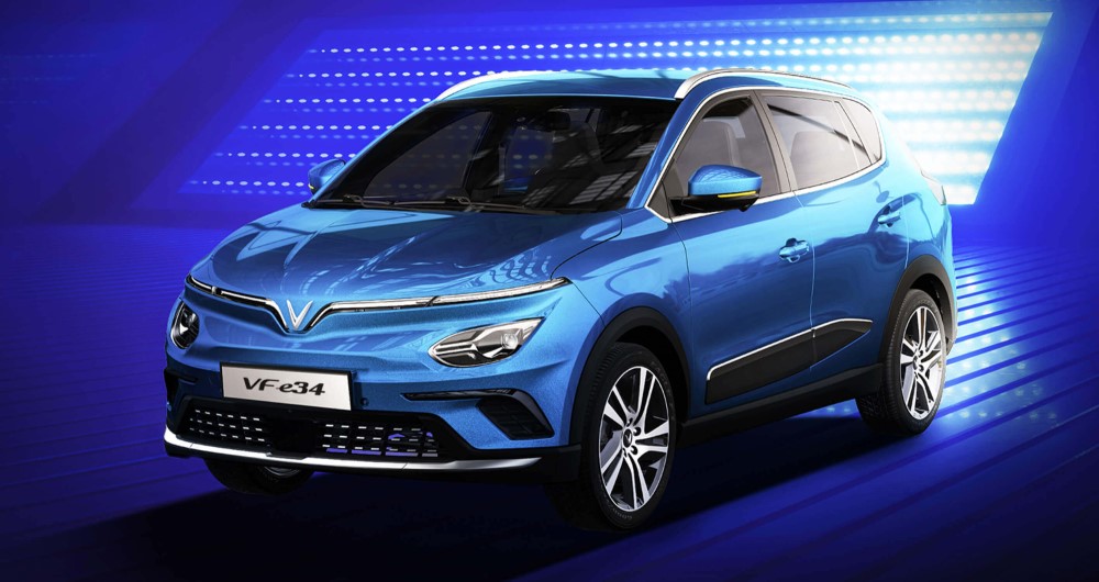 Xe Vinfast VF e34 với nhiều tính năng thông minh và hỗ trợ lái an toàn