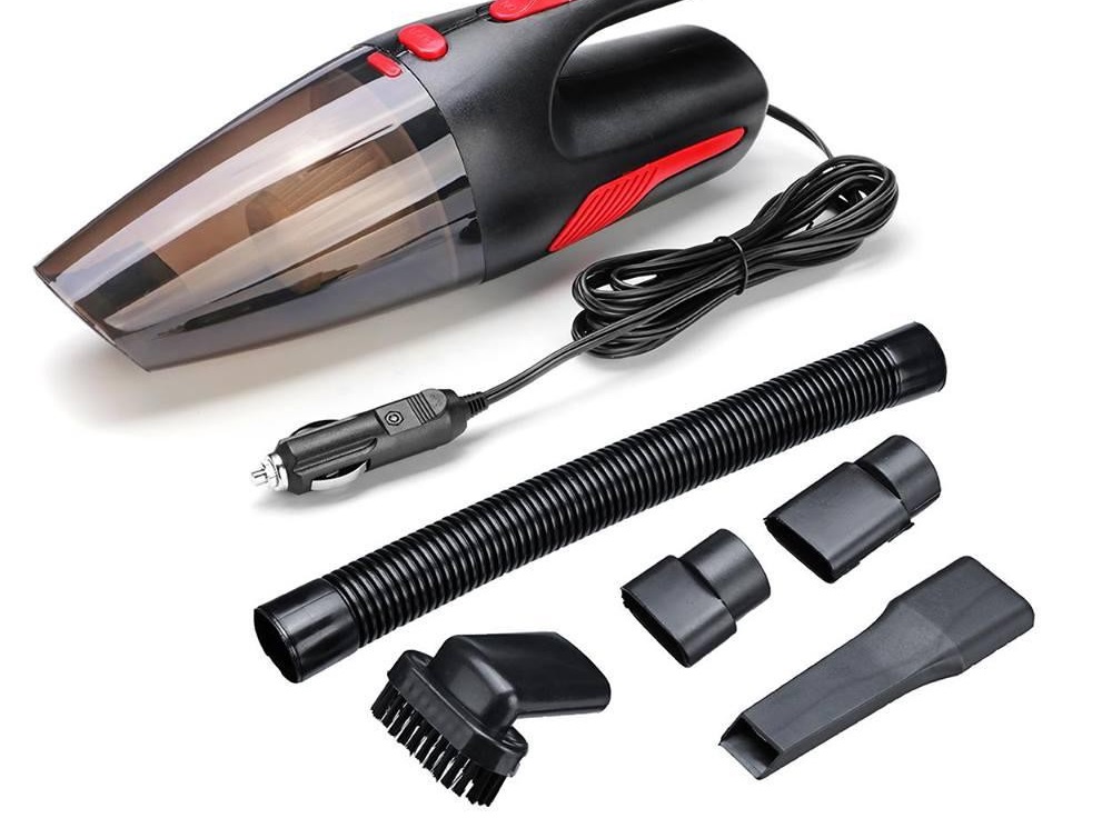 Các bộ phận của máy hút bụi ô tô 4 trong 1