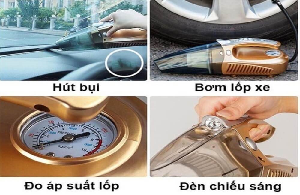 Tính năng của máy hút bụi ô tô đa năng 4 trong 1