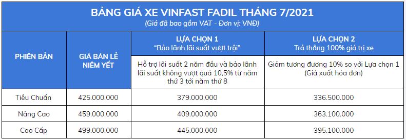 Uu dai VinFast Fadil 1