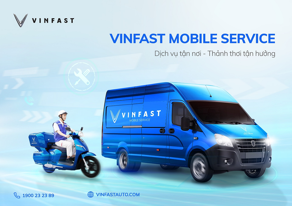 Mua xe VinFast Lux SA2.0 chủ xe được hỗ trợ sửa chữa, bảo dưỡng lưu động và tiện lợ