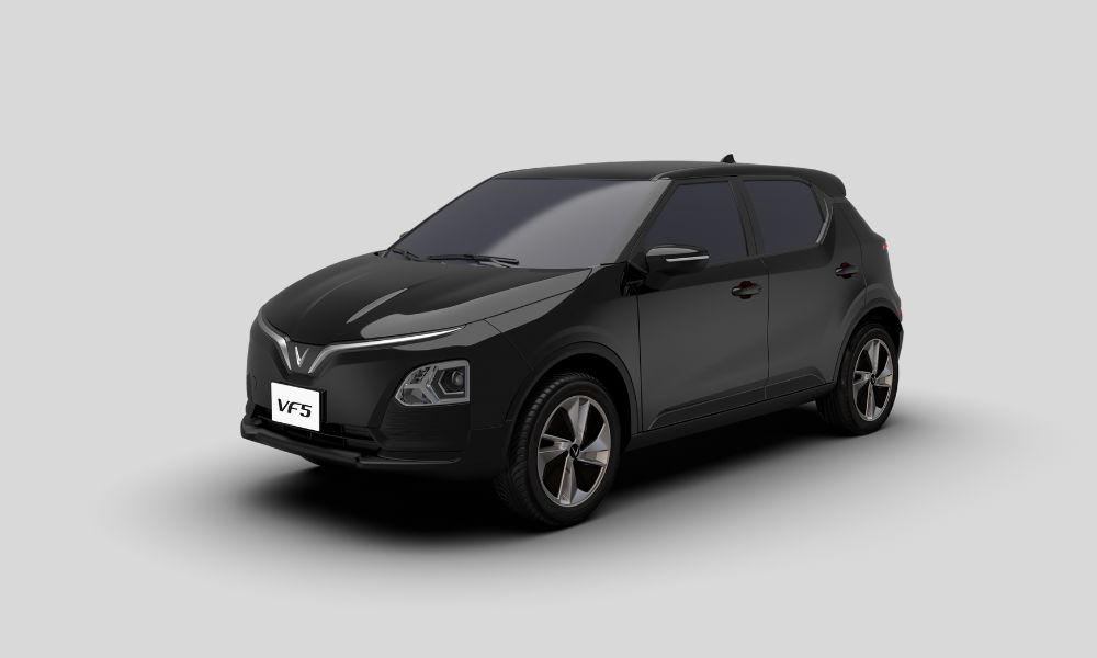 Ngoại thất VF 5 Plus màu đen