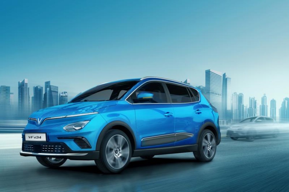 VinFast VF e34 là dòng xe ô tô điện không tiếng ồn