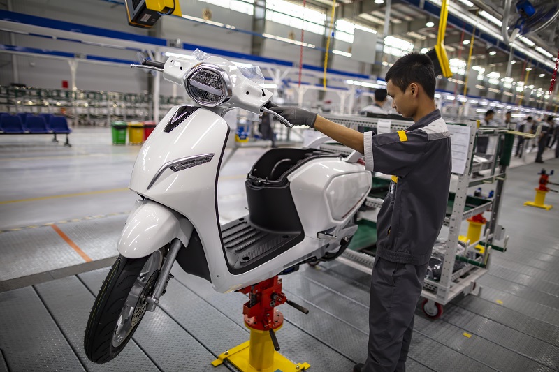 xe máy điện và xe đạp điện