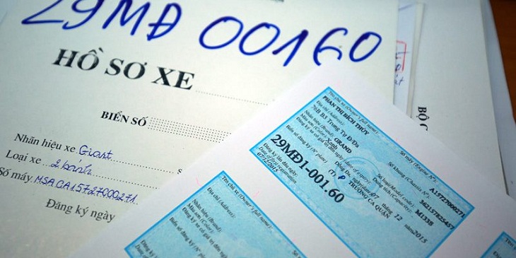 hồ sơ và giấy tờ đăng ký xe máy điện