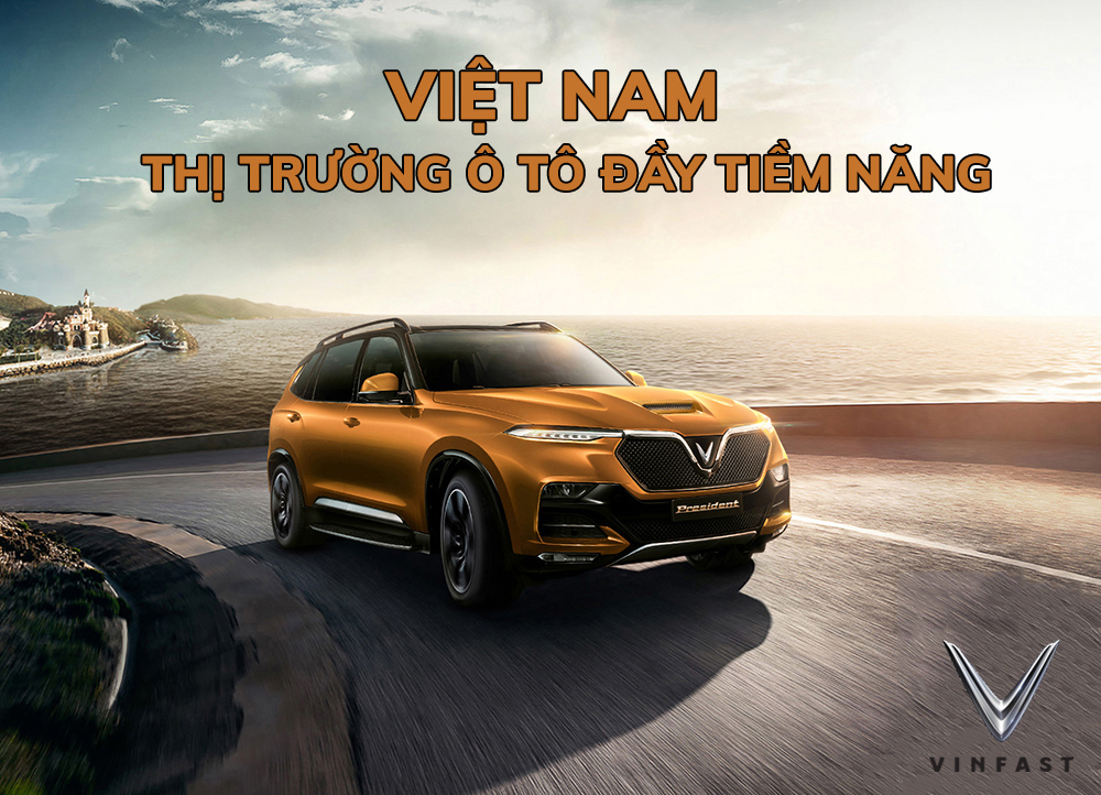 Xe điện VinFast là sản phẩm chứng minh sự phát triển của ngành sản xuất ô tô ở Việt Nam