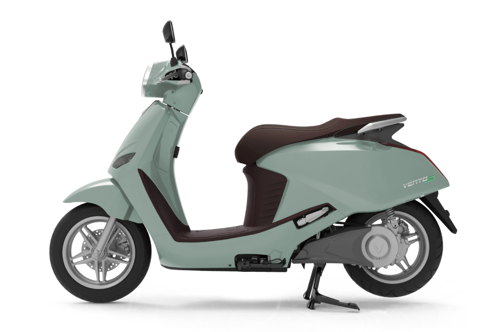 Xe máy điện VinFast Vento S có sự cải tiến về khung xe, đem đến sự thoải mái cho người điều khiển