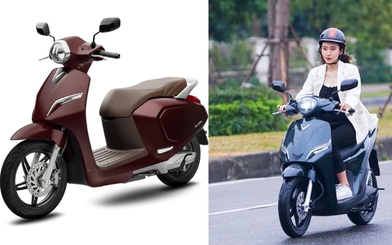 VinFast Feliz và Klara A2 2021 đều có thể đi được 90km sau mỗi lần sạc đầy (Nguồn vinfastauto.com)