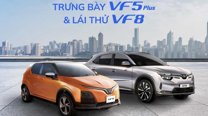 Lịch trưng bày VF 5 Plus và lái thử VF 8 trên toàn quốc