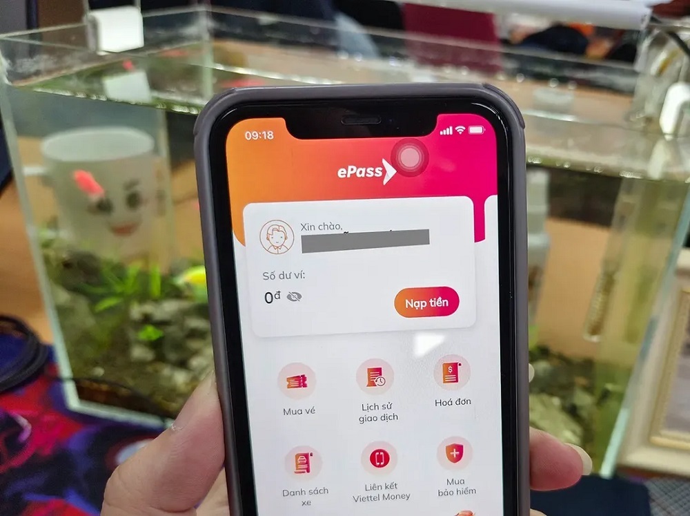 số dư tài khoản ETC phải luôn được đảm bảo trên mức tối thiểu 50%