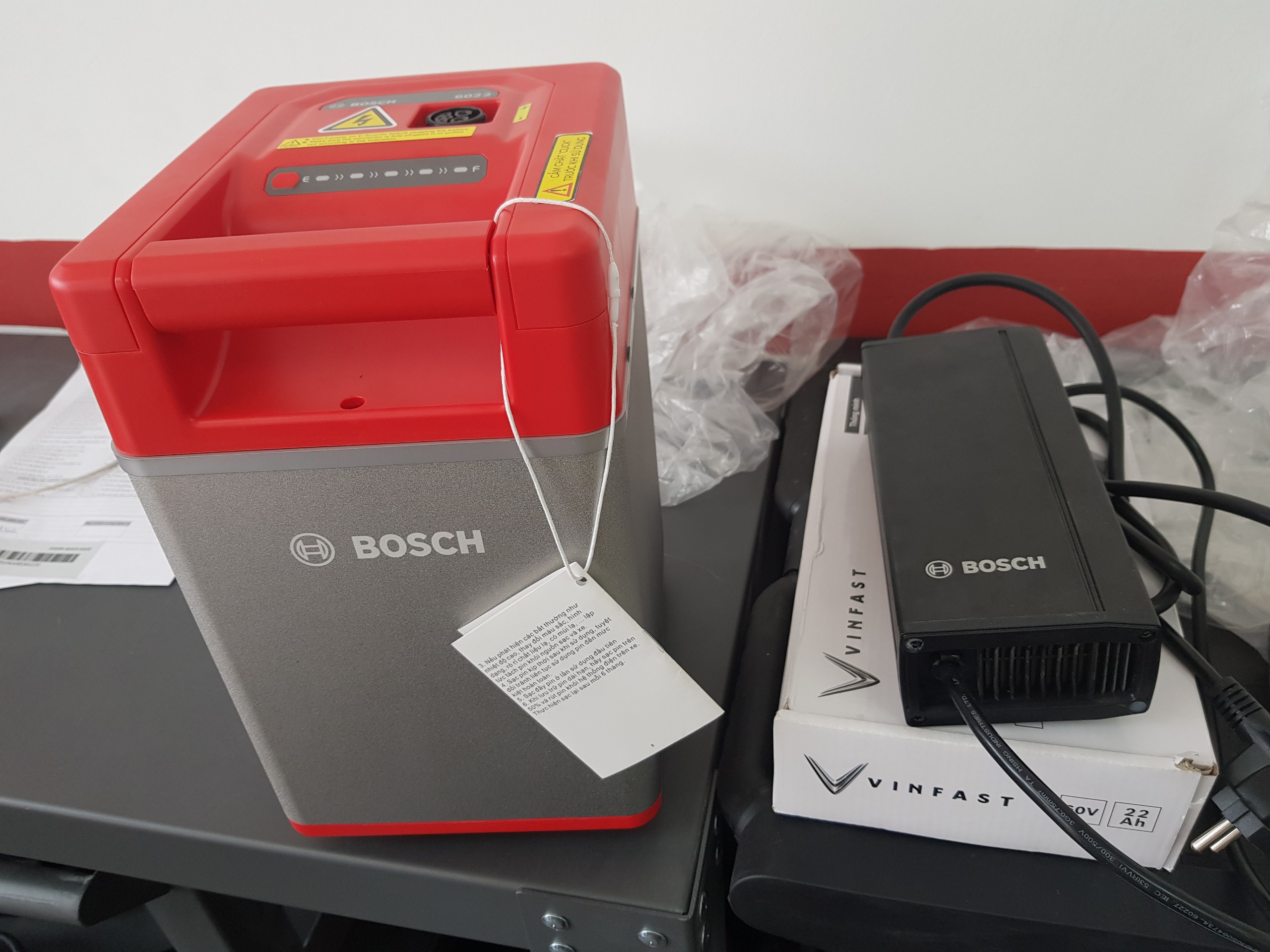 Xe máy điện VinFast sử dụng pin Bosch