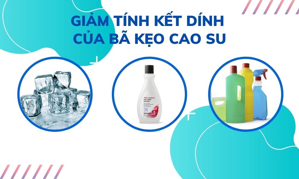 Cách tẩy kẹo cao su trên ghế ô tô bằng đá lạnh và nước tẩy móng chứa Acetone và chất tẩy dầu mỡ
