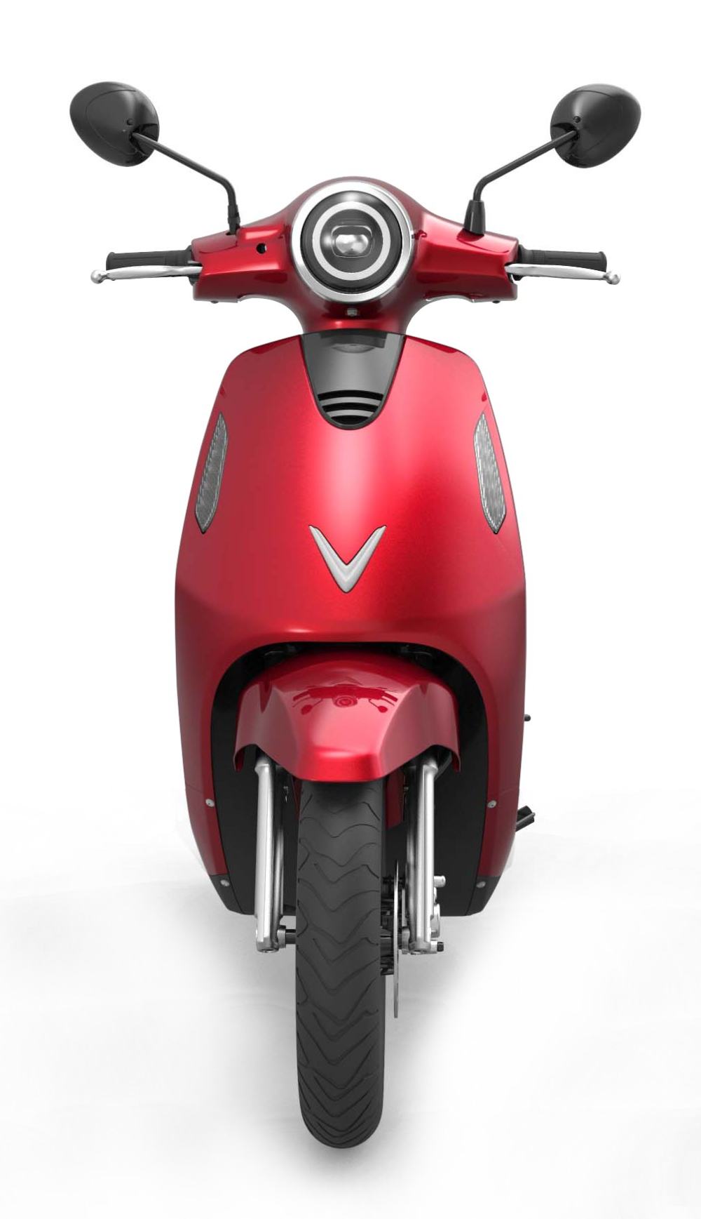 thiết kế xe điện VinFast Evo200 - phần đầu xe