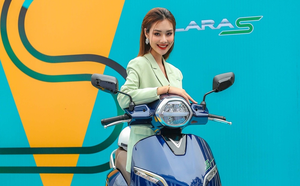 thiết kế xe vinfast klara s 2022 nổi bật, hài hòa với đèn pha led mặt trước