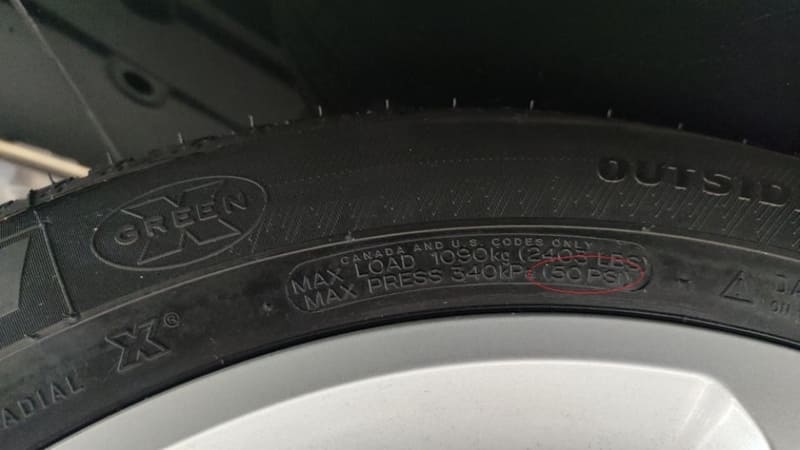 Cách đọc thông số lốp xe ô tô với thông số áp suất lốp