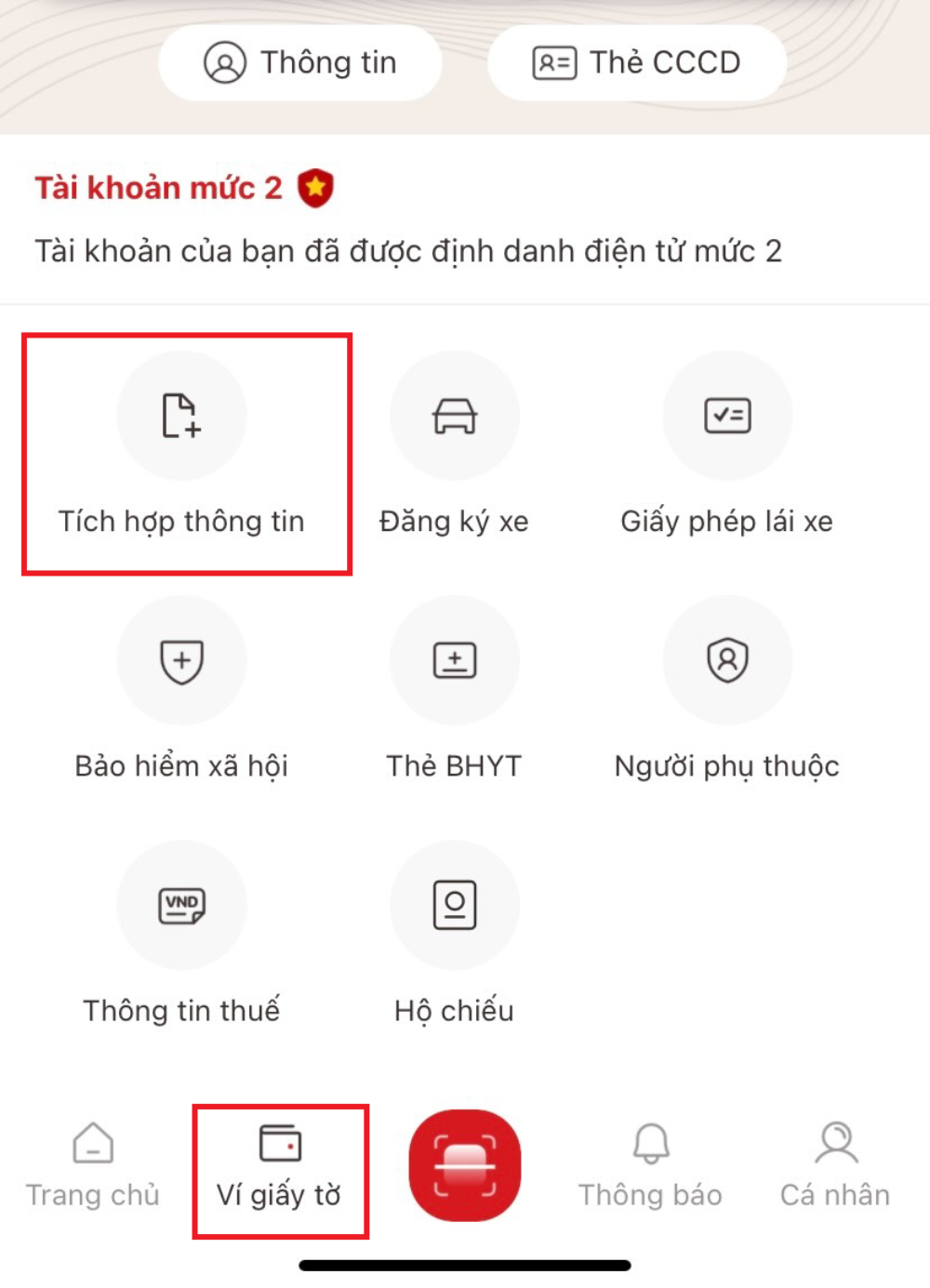 tích hợp giấy phép lái xe vào vneid bị từ chối
