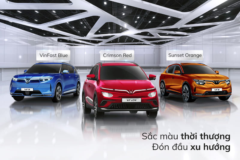 tiêu chí chọn màu xe oto theo xu hướng