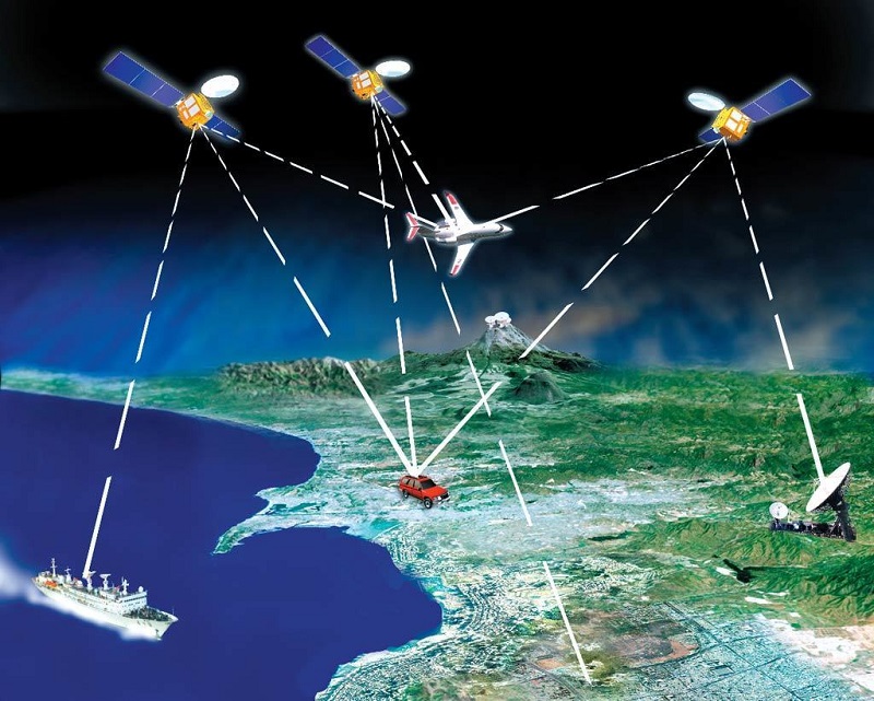 Hệ thống định vị GPS giúp tìm được chính xác vị trí của vật thể