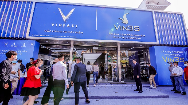 Showroom VIN3S chính hãng của VinFast cung cấp đầy đủ 3 dịch vụ (Nguồn: vinfastauto.com)