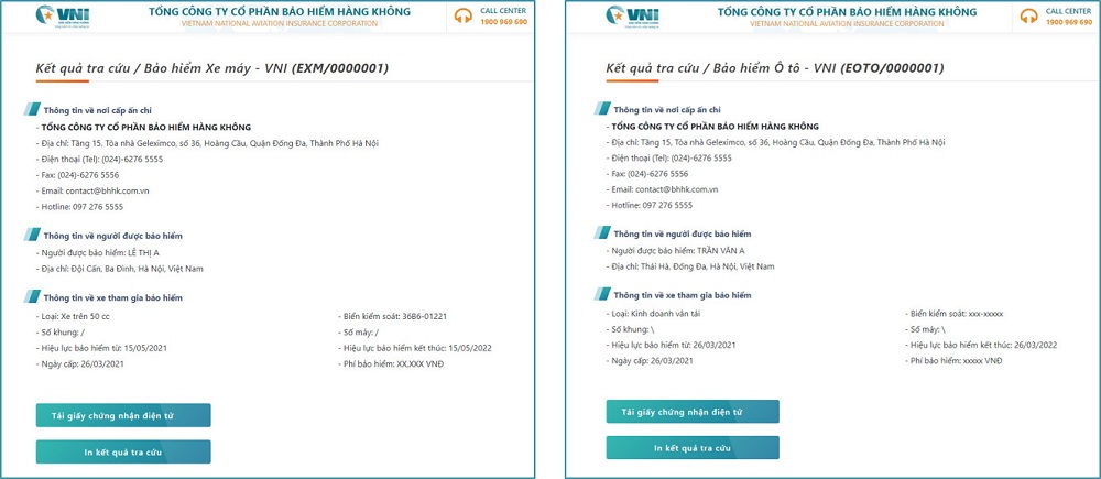 tra cứu bảo hiểm xe máy online