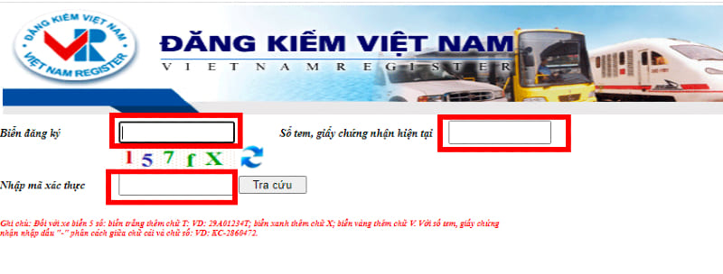 hướng dẫn tra cứu biển số xe ô tô online