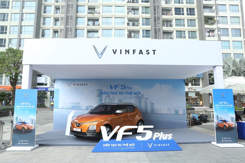 hình ảnh trưng bày VF 5 Plus