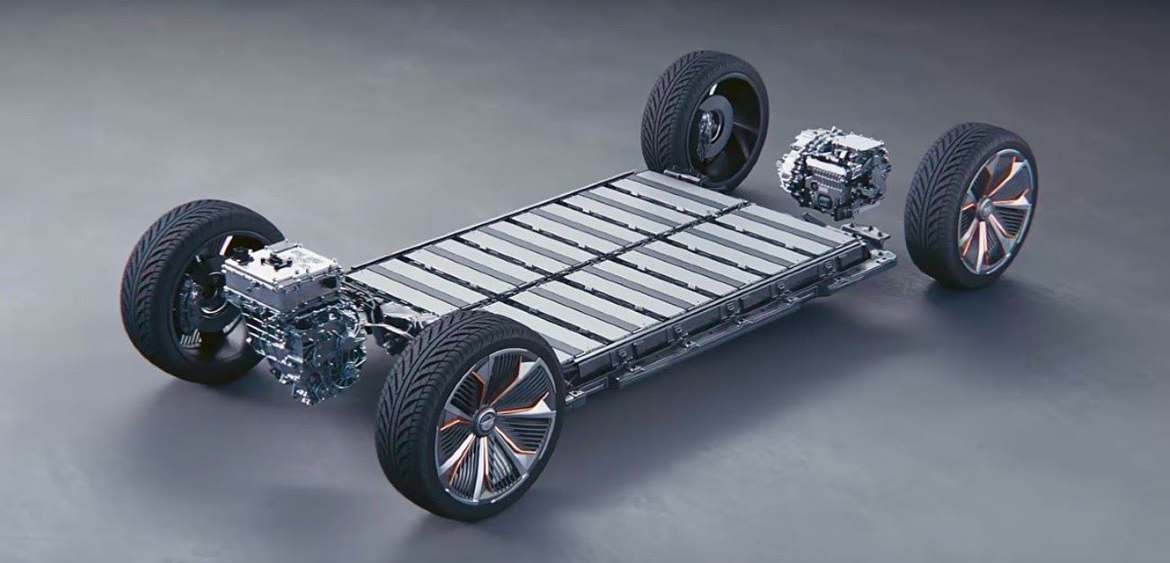 Mô hình hệ thống pin lithium-ion ô tô điện