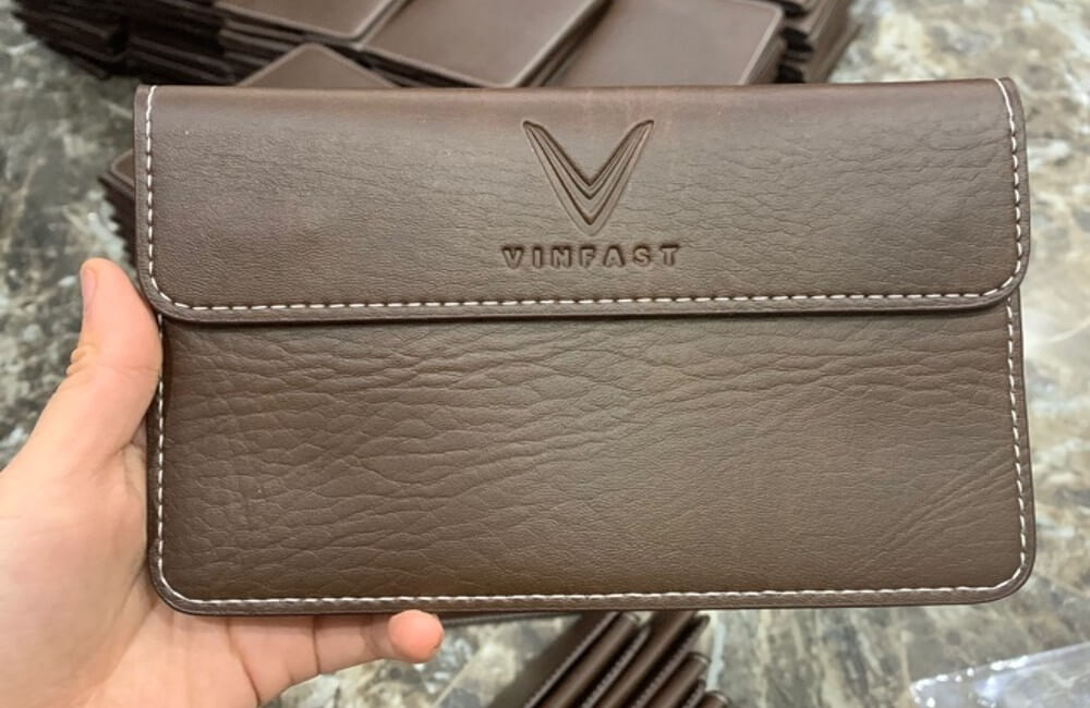 Ví đựng giấy tờ xe ô tô in logo