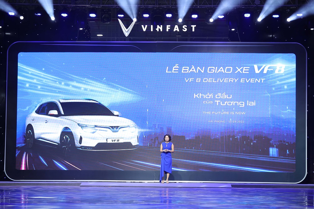 vinfast vf 8 delivery event