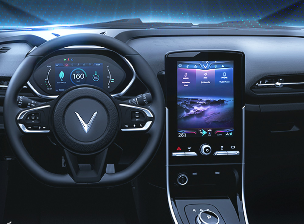 Vô lăng xe ô tô điện VinFast VF e34
