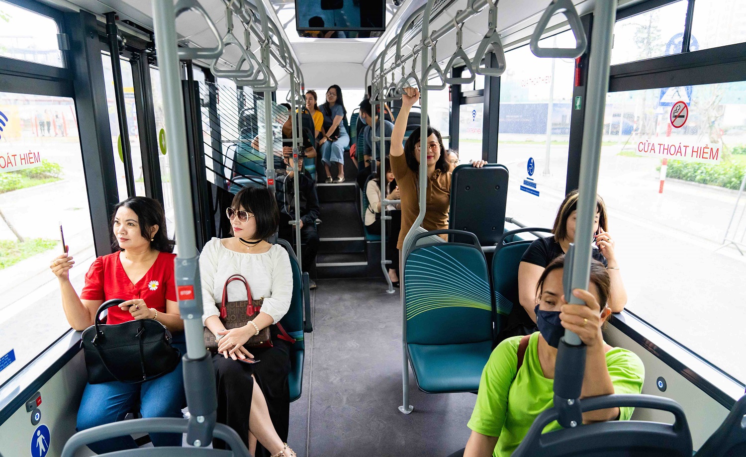 Sức chứa xe buýt điện VinFast
