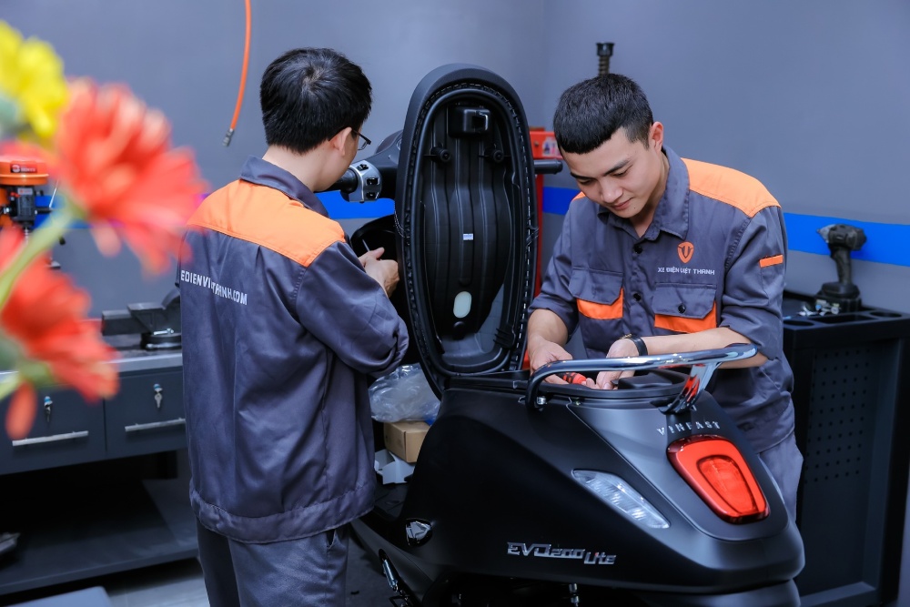 xe đạp điện bị giật