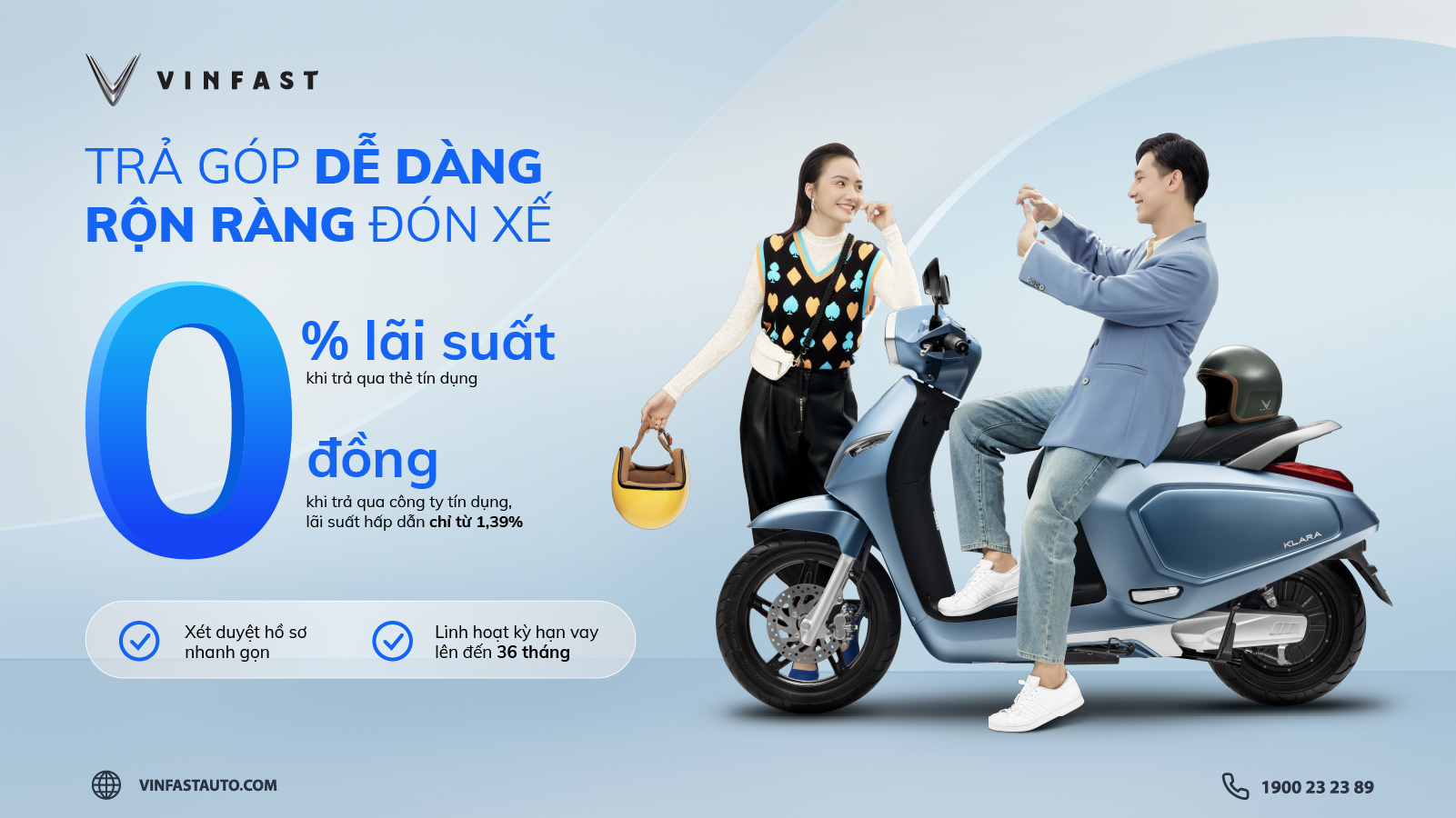 Mua trả góp xe điện VinFast