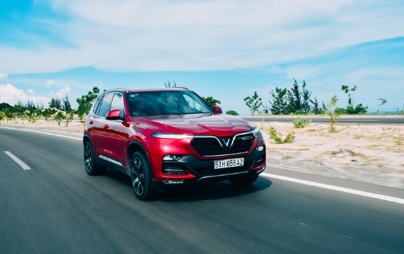 Xe SUV VinFast SA2.0 với thiết kế mạnh mẽ, hiện đại