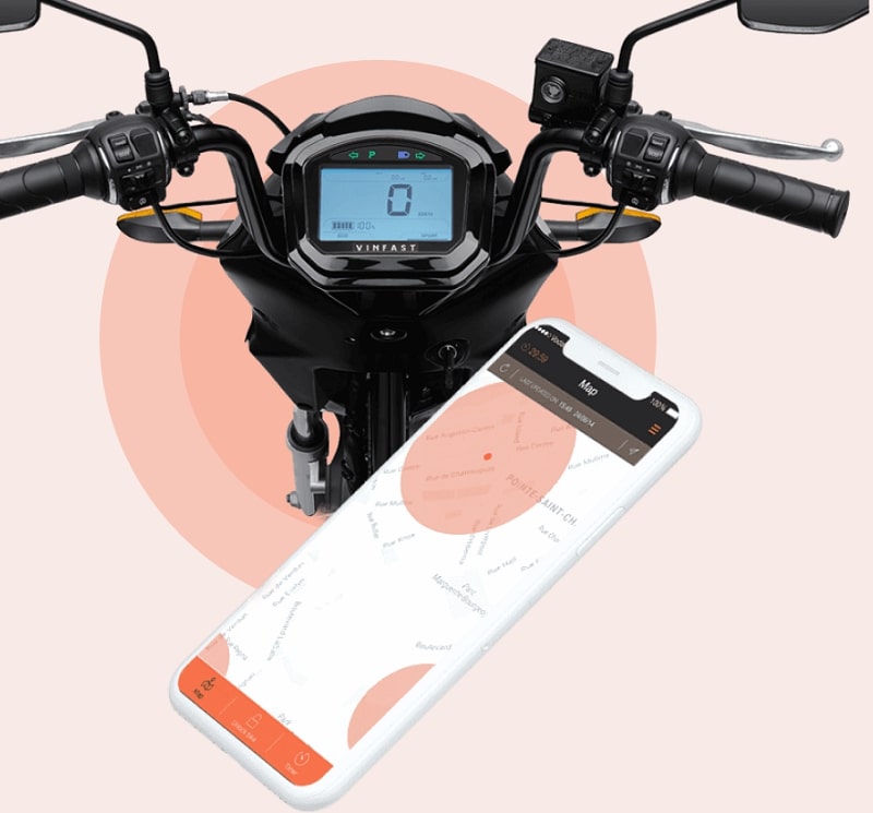 Khi HMI hiện biểu tượng lỗi, bạn có thể tra mã lỗi thông qua ứng dụng VinFast E-scooter
